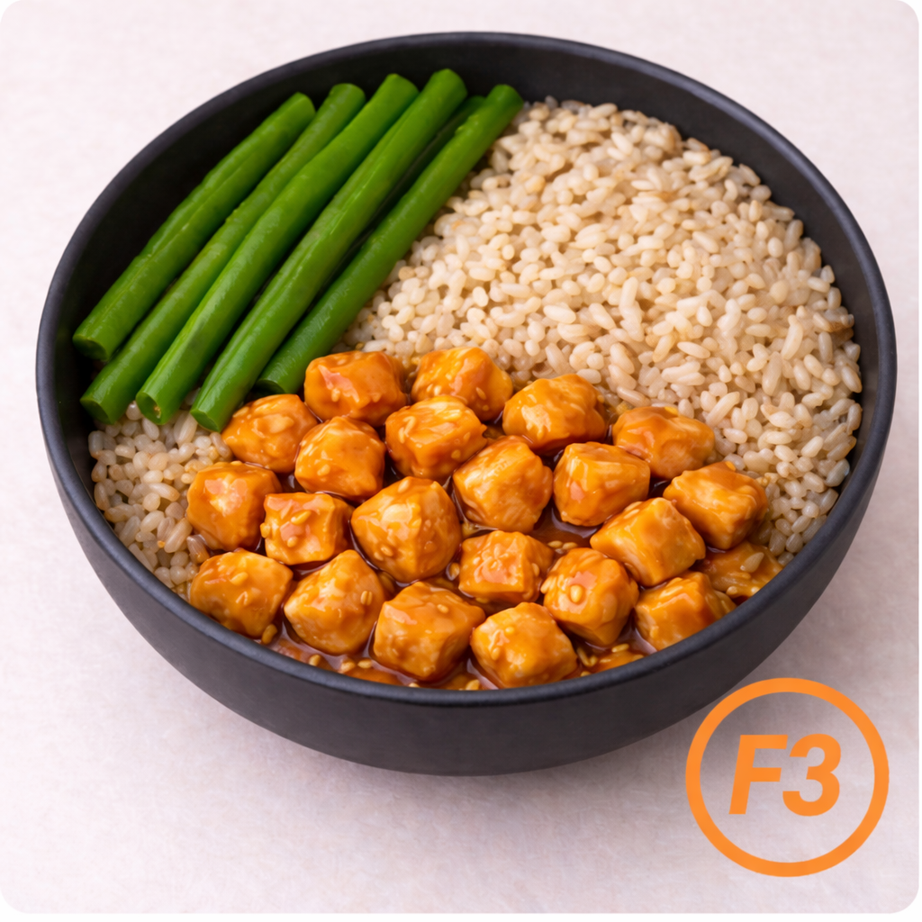 Honey Garlic Chicken Bowl