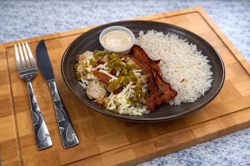 Chicken Bacon Jalapeño Ranch Bowl from Fast Fit Foods