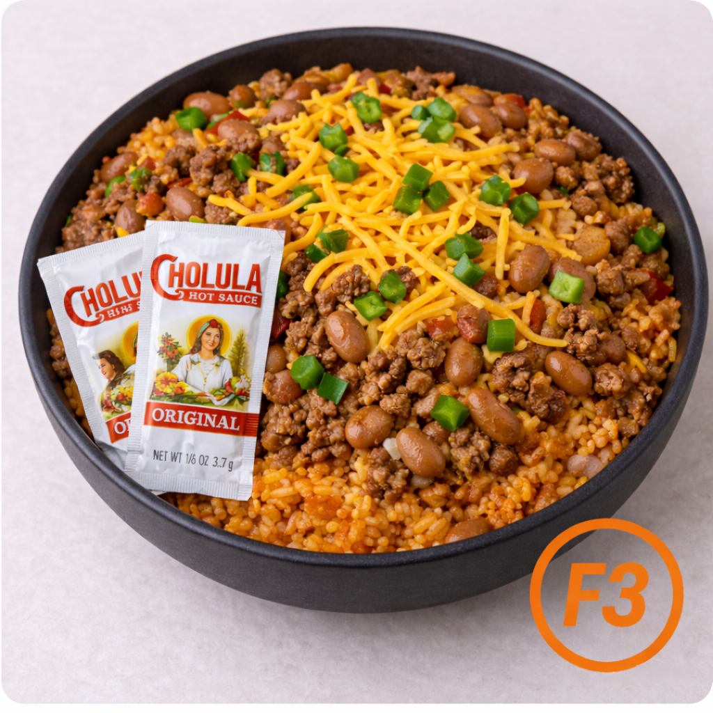 Fiesta Taco Bowl from Fast Fit Foods