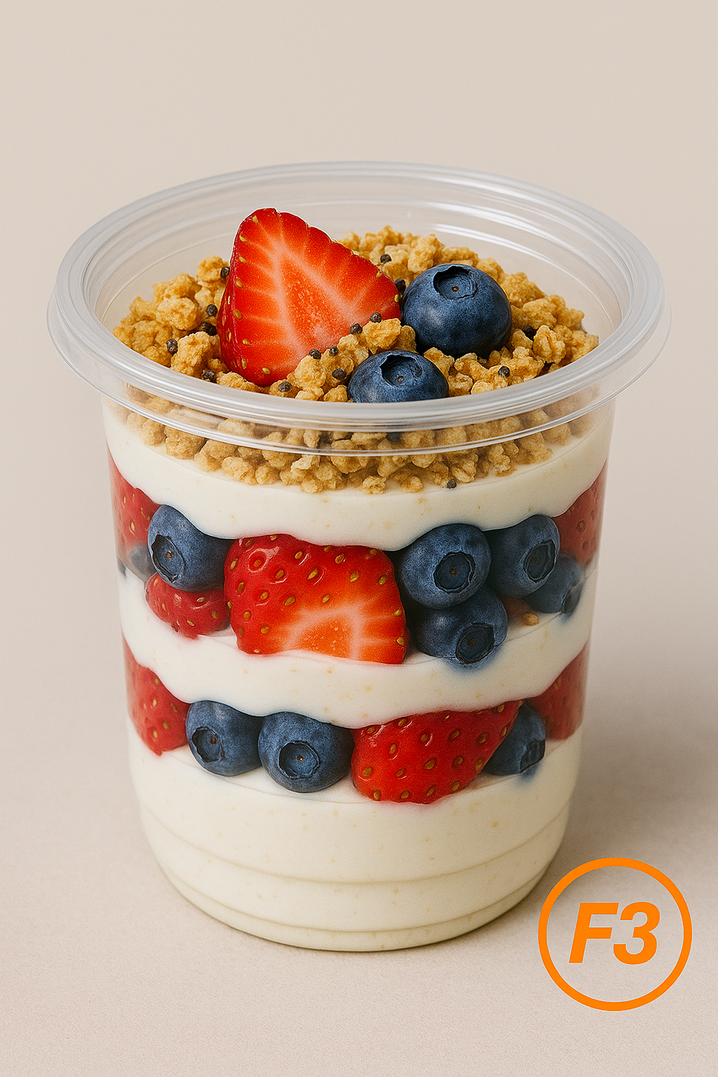 F3 Mixed Berry Superfood Parfait